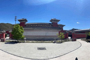 北京昌平凤凰山陵园园区建筑图
