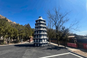 北京市昌平区佛山陵园园区建筑图