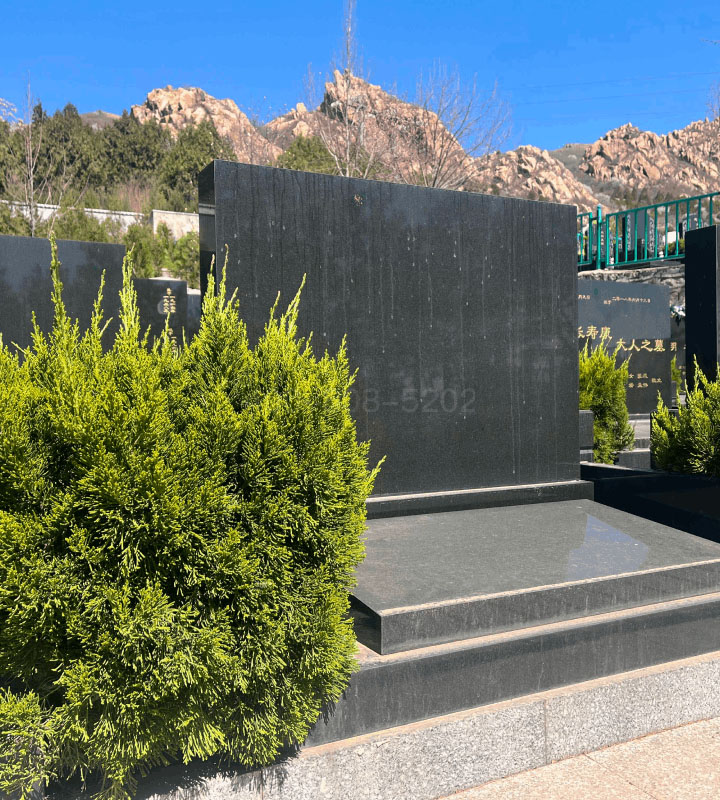 北京市昌平区佛山陵园传统立碑墓型4号