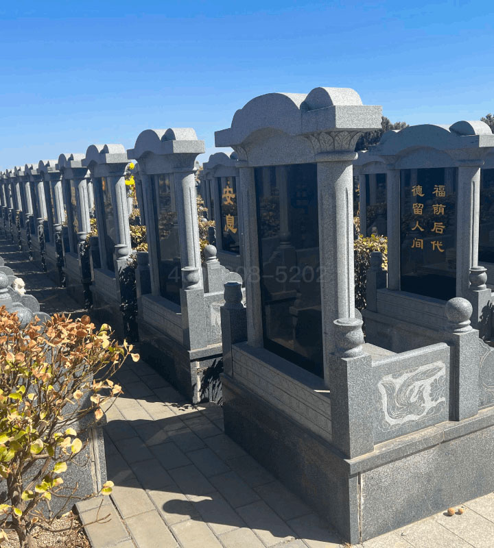 北京市昌平区佛山陵园传统立碑墓型5号