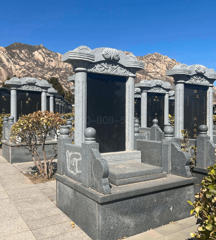 北京市昌平区佛山陵园传统立碑墓型5号