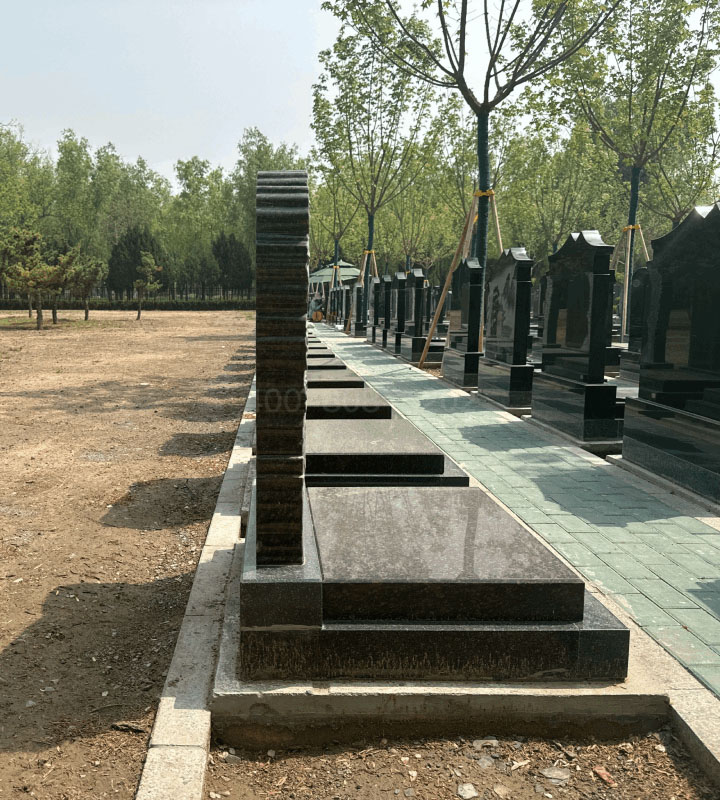 北京市朝阳区外侨公墓艺术立碑墓型3号