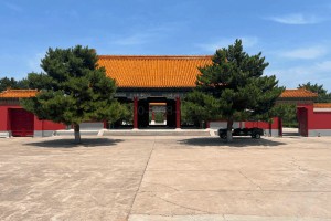 北京周边中华永久陵园园区建筑图