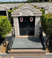 上海市嘉定区华亭息园传统立碑墓型5号