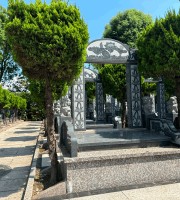 上海市嘉定区华亭息园传统立碑墓型3号