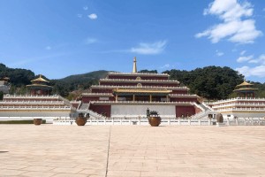 北京周边清东陵万佛园陵园建筑图