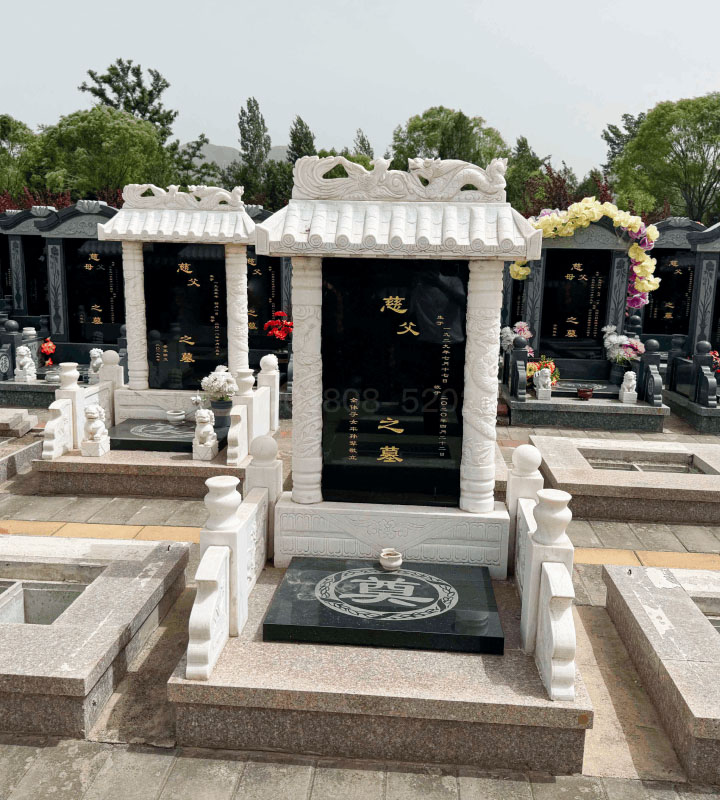 北京周边中华永久传统立碑墓型4号