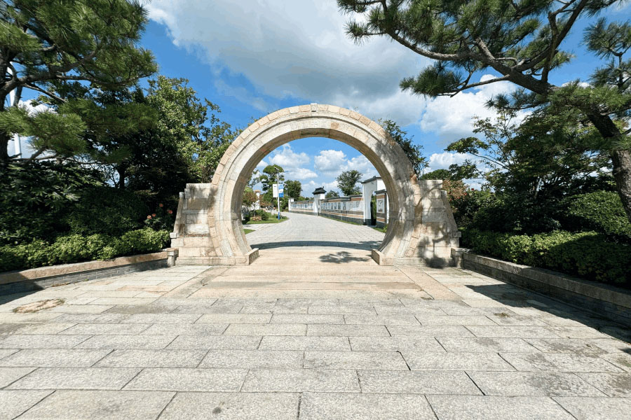 上海市嘉定区望仙安息园园区环境图