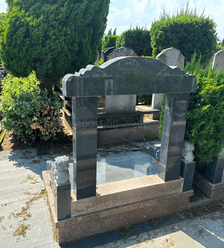 上海市嘉定区华亭息园传统立碑墓型2号