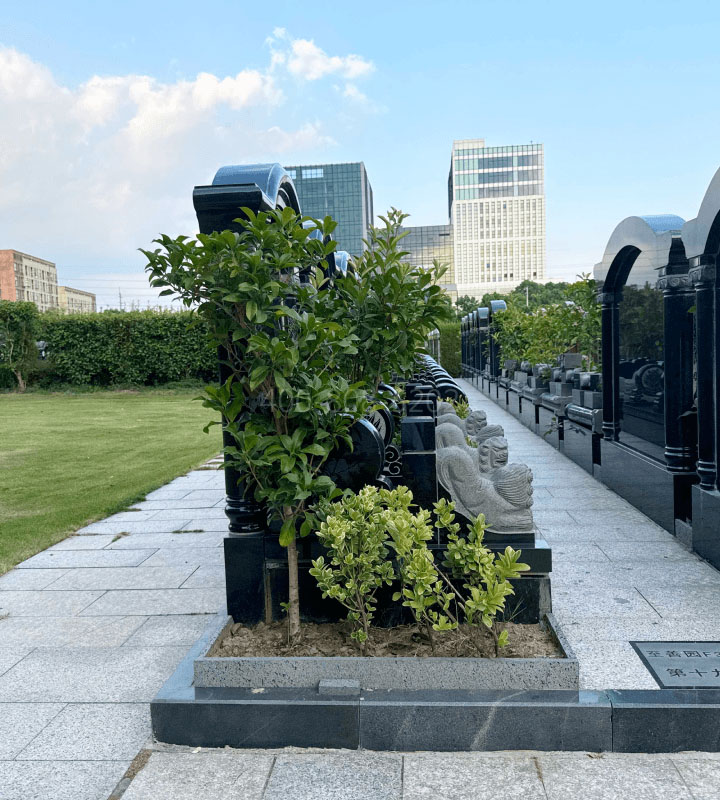 上海市青浦区至尊园传统立碑墓型8号