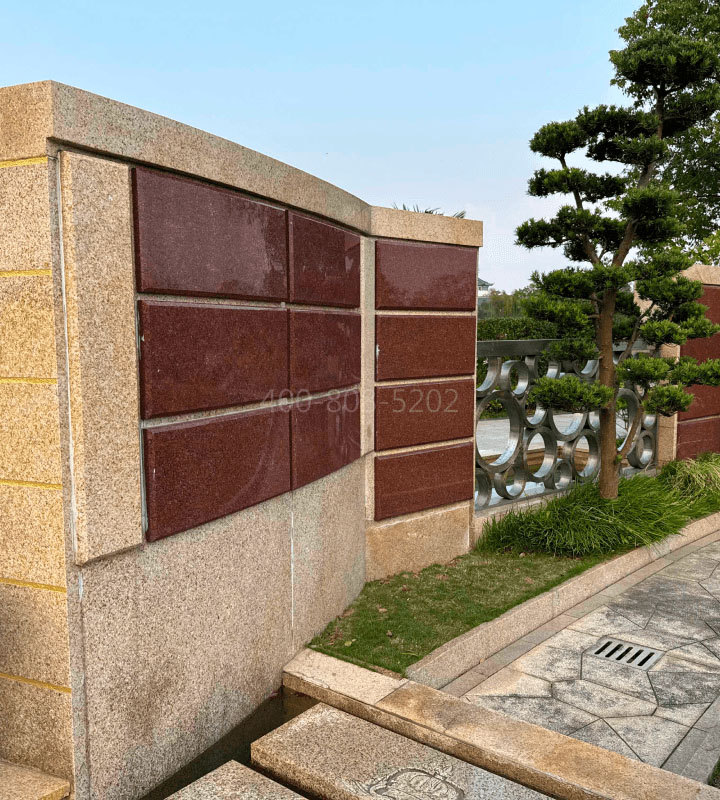 上海市奉贤区海湾寝园传统壁葬墓型3号
