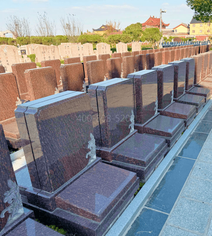 上海市金山区松隐山庄传统立碑墓型1号