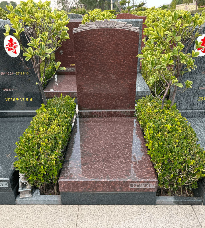 上海市奉贤区海湾寝园传统立碑墓型6号