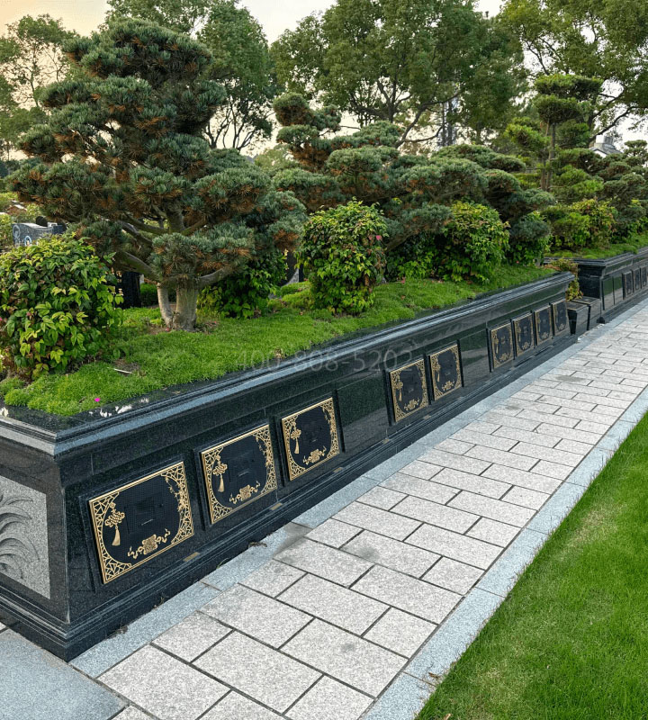 上海市奉贤区海湾寝园生态葬花坛葬墓型2号