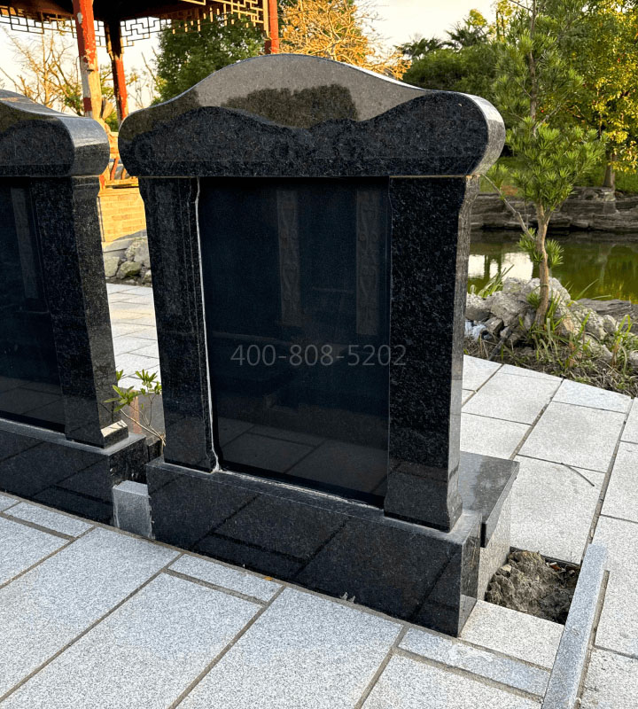 上海市金山区松隐山庄传统立碑墓型6号