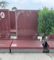上海市松江区华夏公墓传统立碑墓型6号树葬