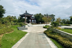 舟山市普陀山易德园园区休息亭