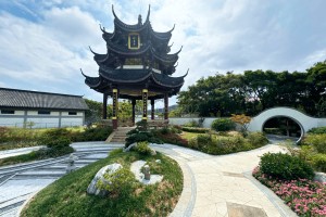 舟山市普陀山易德园园区松月亭
