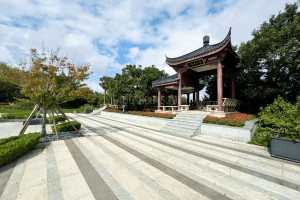 舟山市普陀山易德园园区休息亭