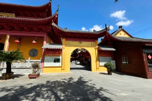 上海市浦东区川沙寺园区建筑图