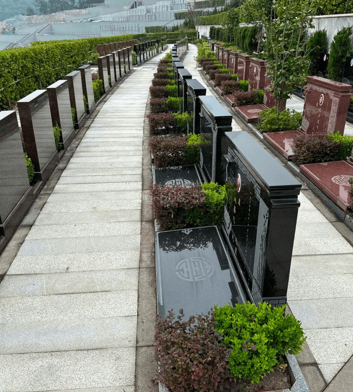 杭州市临安区天竹园传统立碑墓型6号