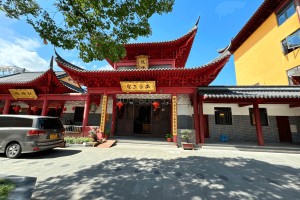 上海市浦东区川沙寺园区建筑图