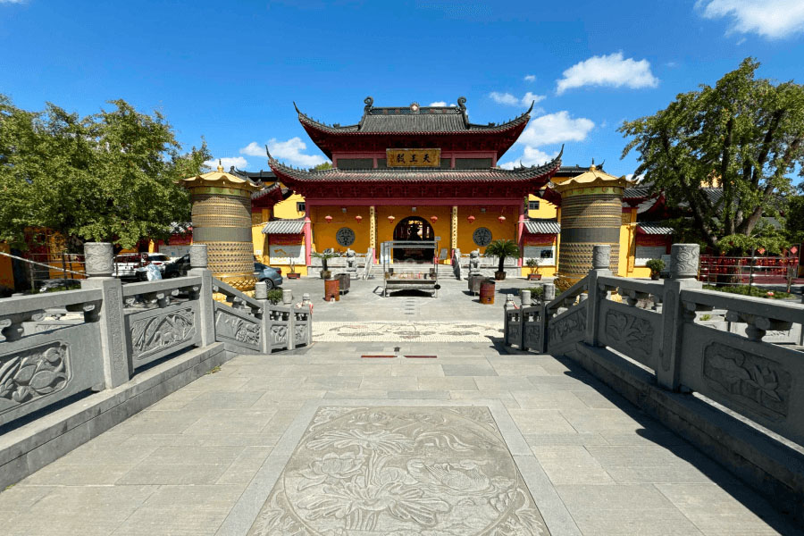 上海市浦东区川沙寺天王殿图