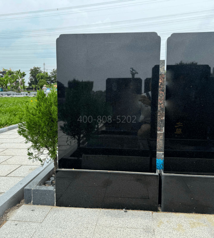 上海市松江区华夏公墓传统立碑墓型4号