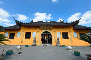 上海市浦东区川沙寺川沙寺大门图