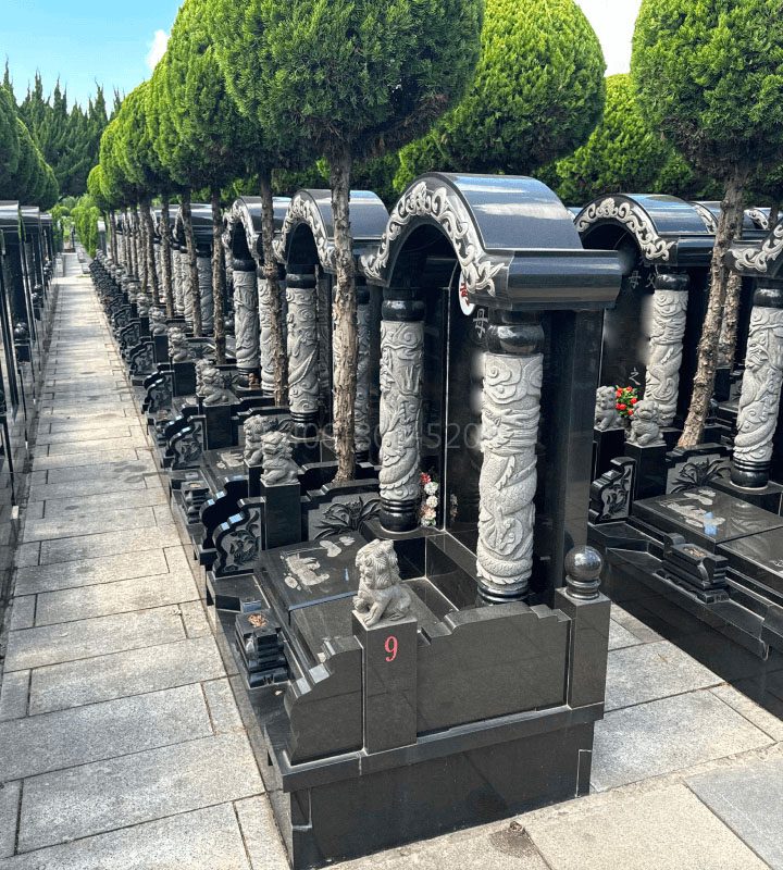 太仓长青陵园艺术立碑墓型7号