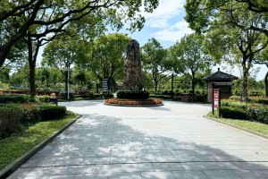 上海市奉贤区滨海古园园区环境图