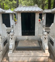 北京市大兴区天堂公墓传统立碑墓型4号