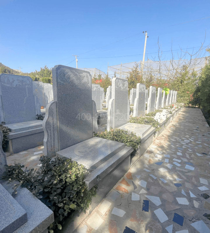 河北省保定市皇家龙山陵园传统立碑墓型4号