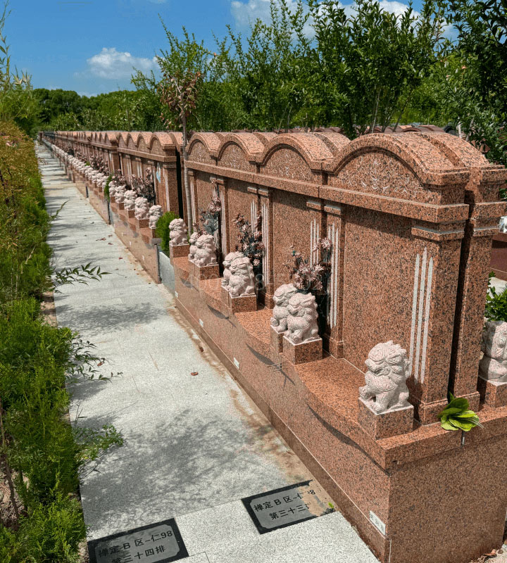 太仓市双凤纪念园传统立碑墓型1号