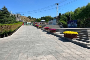 北京市密云县宝云岭墓园园区道路图
