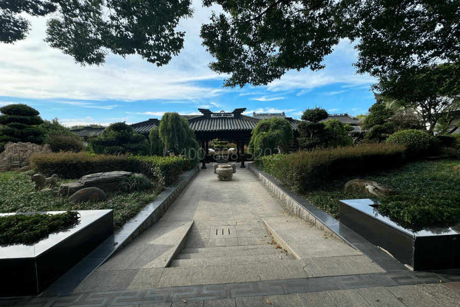 上海市嘉定区白鹤憩园园区环境图
