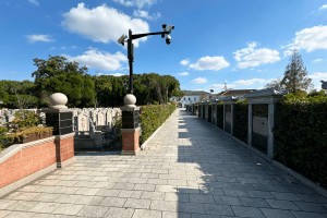 上海市金山区枫泾公墓墓区环境图