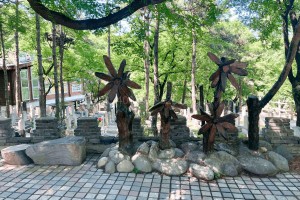 北京市海淀区金山陵园园区环境图