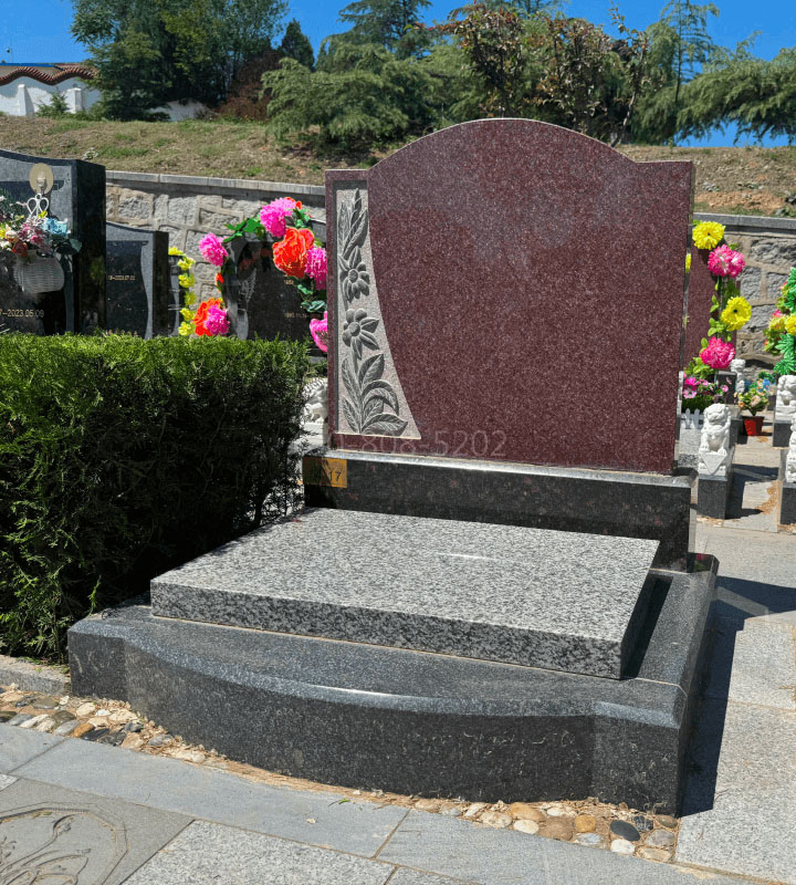 北京市房山区静安墓园传统立碑墓型3号