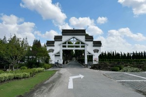 上海市浦东区界龙古园园区建筑图