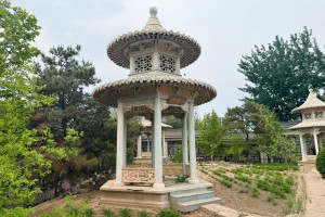北京丰台区思亲园陵园石塔建筑图