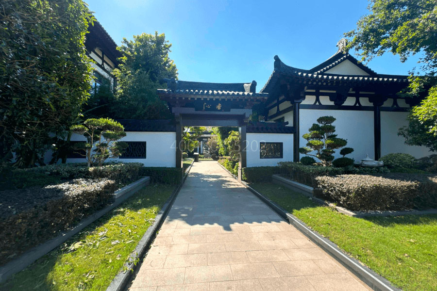 上海市宝山区仙乐息园园区建筑图