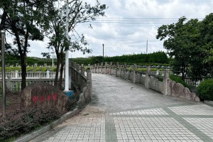 上海市浦东区永安公墓园区石桥图