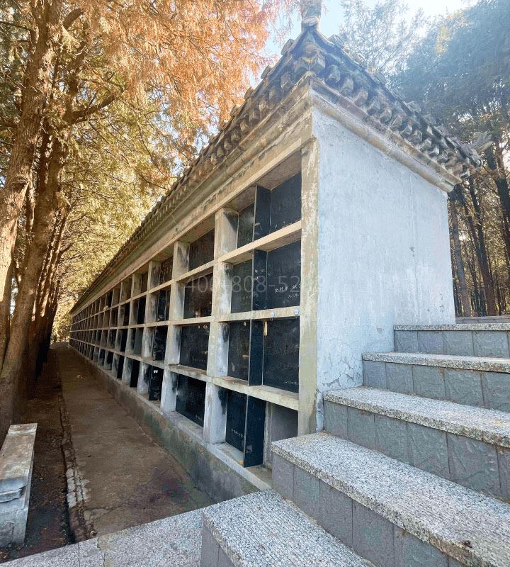 北京市海淀区西山骨灰林传统壁葬墓型3号