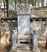 北京市海淀区温泉墓园传统立碑墓型6号