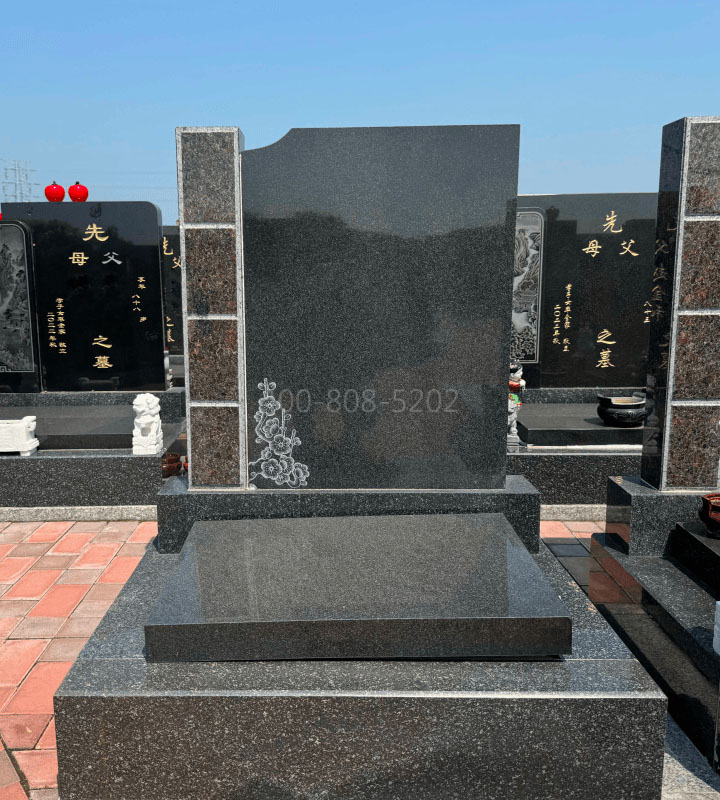 天津市东丽区东华林陵园传统立碑墓型3号