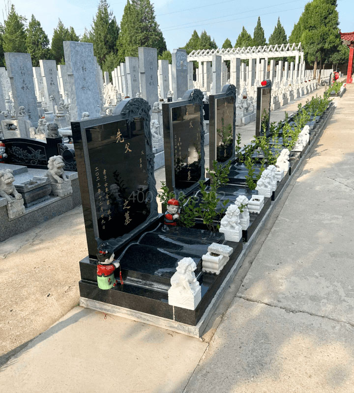 天津市北辰区天福陵园艺术立碑墓型3号