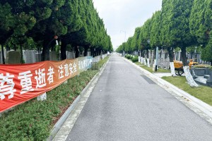 上海市青浦区徐泾西园墓区环境图