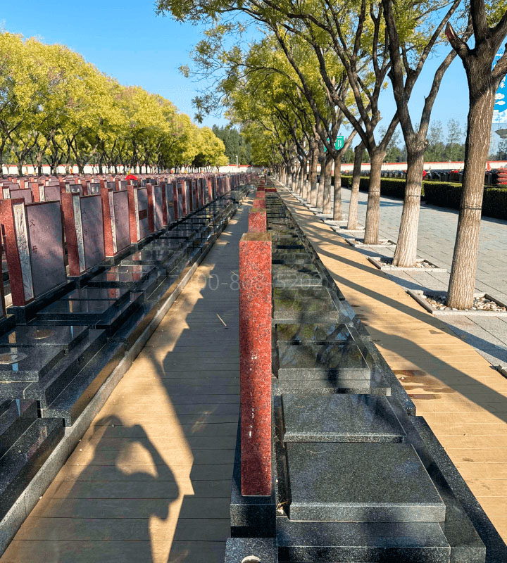 天津市武清区永安公墓传统立碑墓型2号