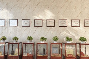 天津市宁河县永定塔陵园区展品图